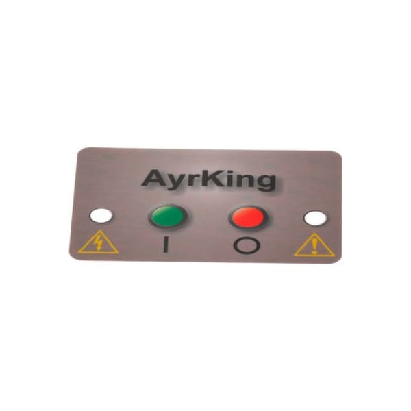 Allpoints 8012730 Sticker, Mylar Ctrl Brd For Ayrking Corporation